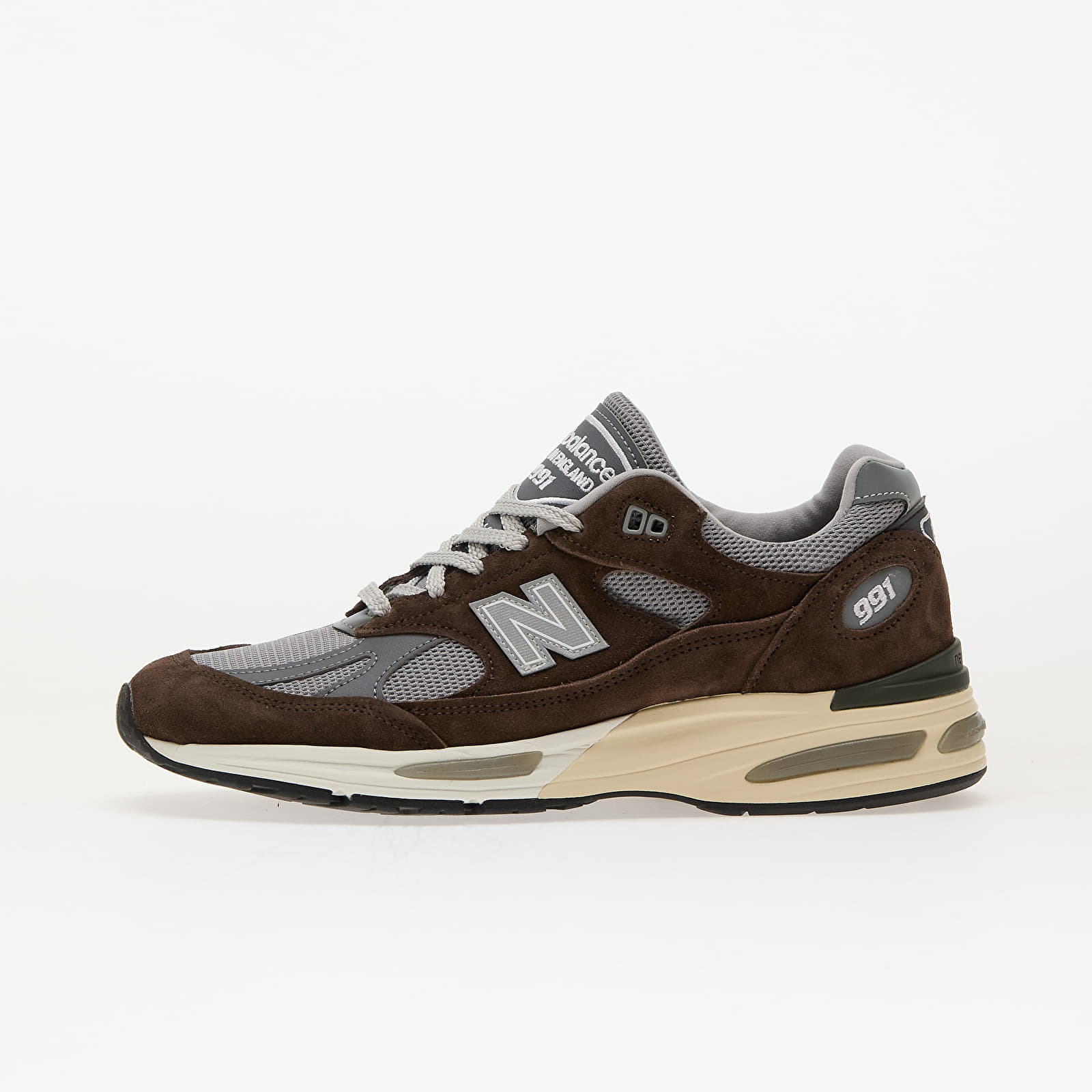 Sneakers New Balance U991V2 Brown EUR 44.5