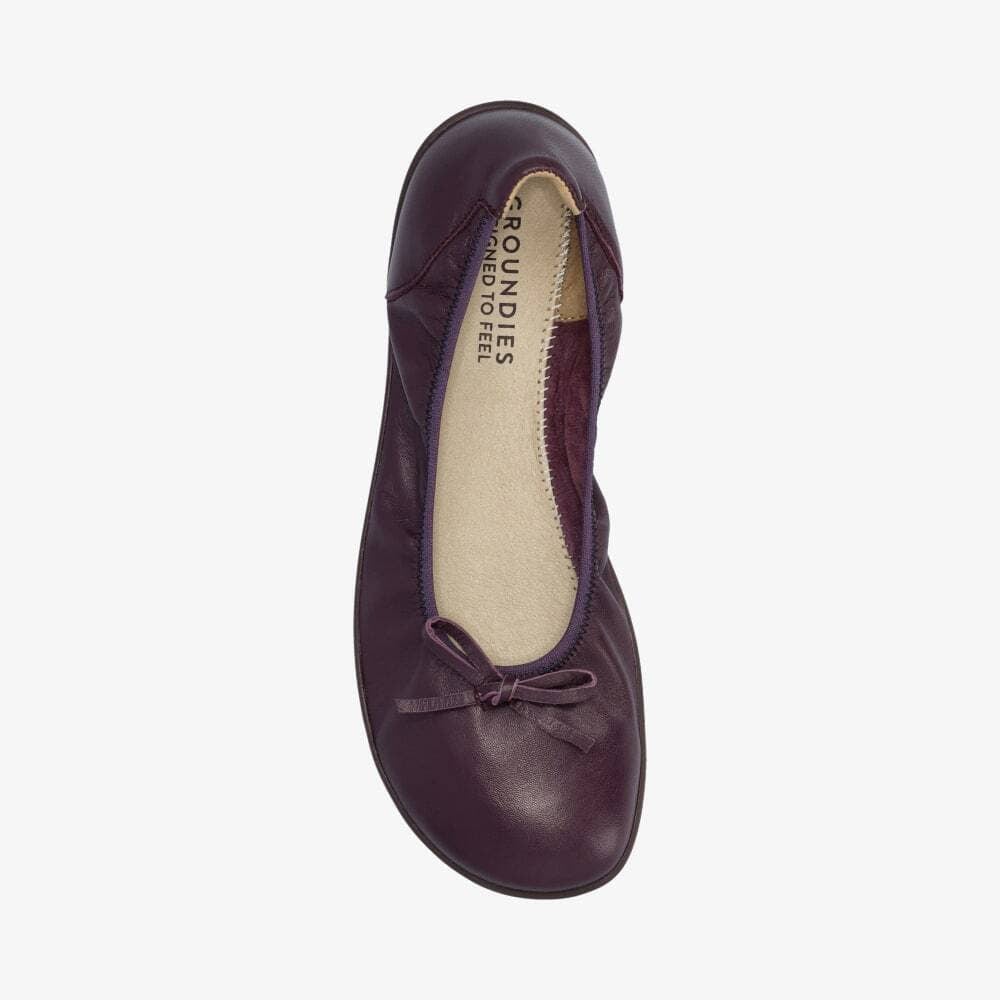 Naiste tossud ja kingad Groundies Ruby 2.0 Women Dark Plum