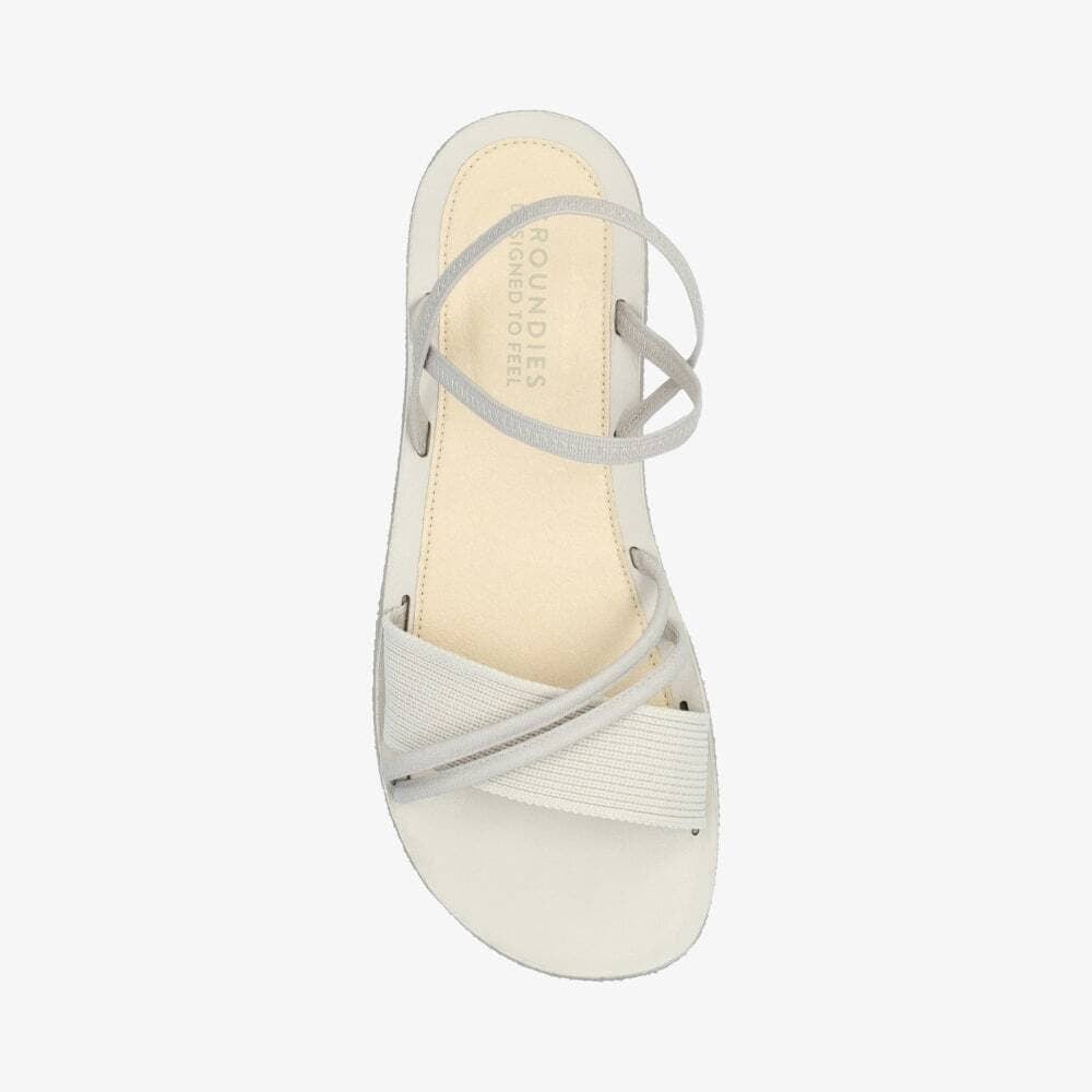 Naiste tossud ja kingad Groundies Corfu Women Off-White