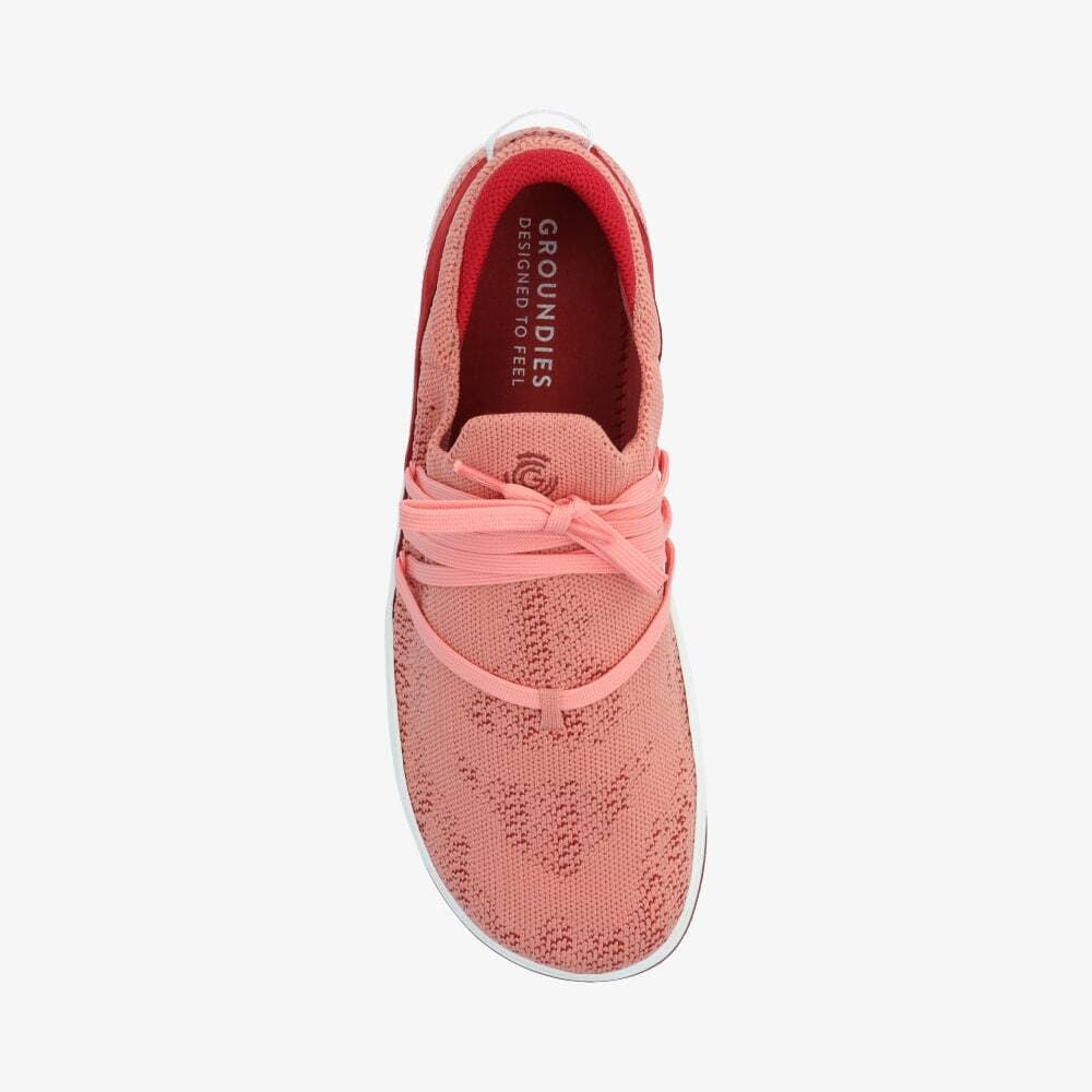 Women's sneakers and shoes Groundies Osaka Women Red