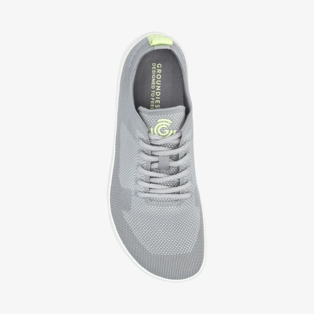 Meeste tossud ja kingad Groundies Active Knit Men Stone/ Lime