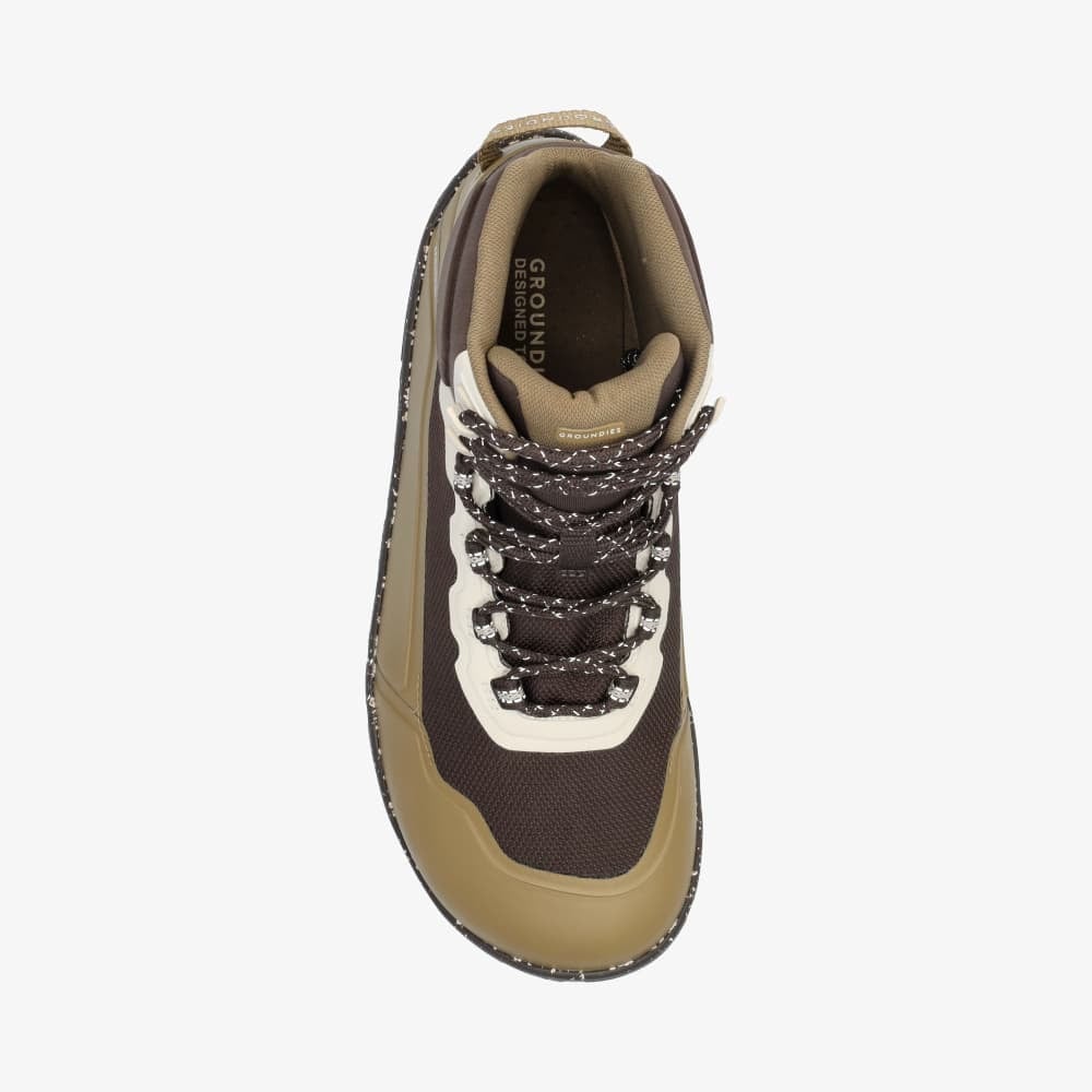 Meeste tossud ja kingad Groundies All Terrain High 2.0 Men Walnut/ Brown