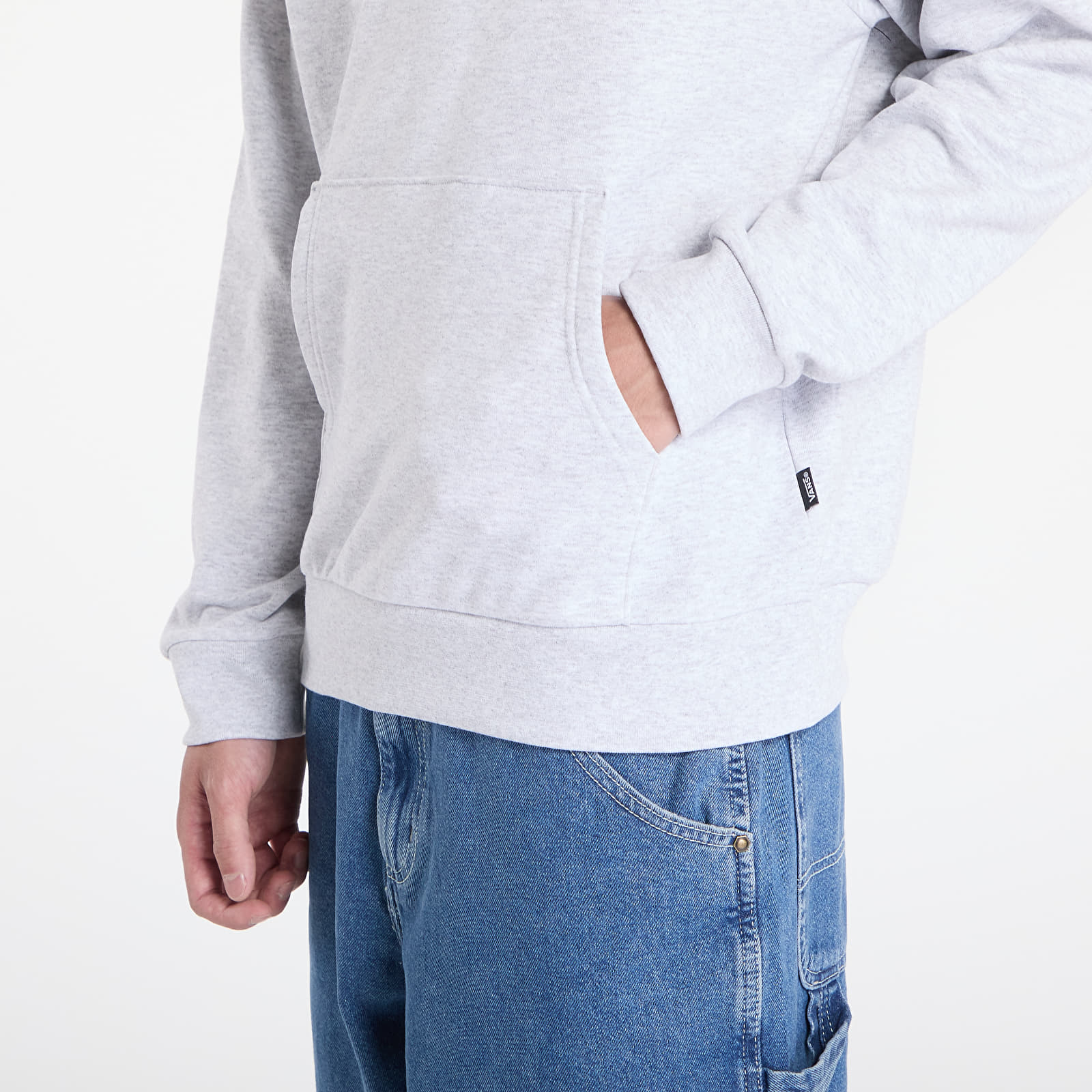 Meeste kampsunid Vans Left Chest Pull Over Hoodie Light Grey Heather