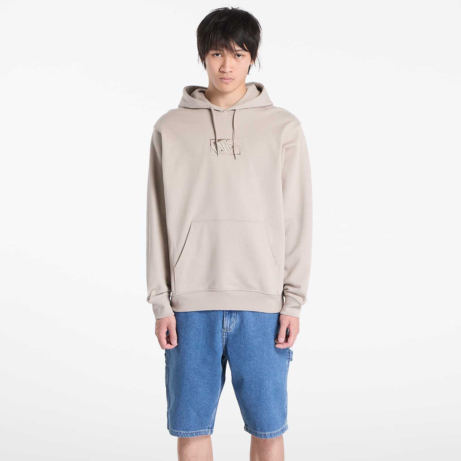 Sweatshirt Vans Blocked Box Pull Over Hoodie Mushroom XL