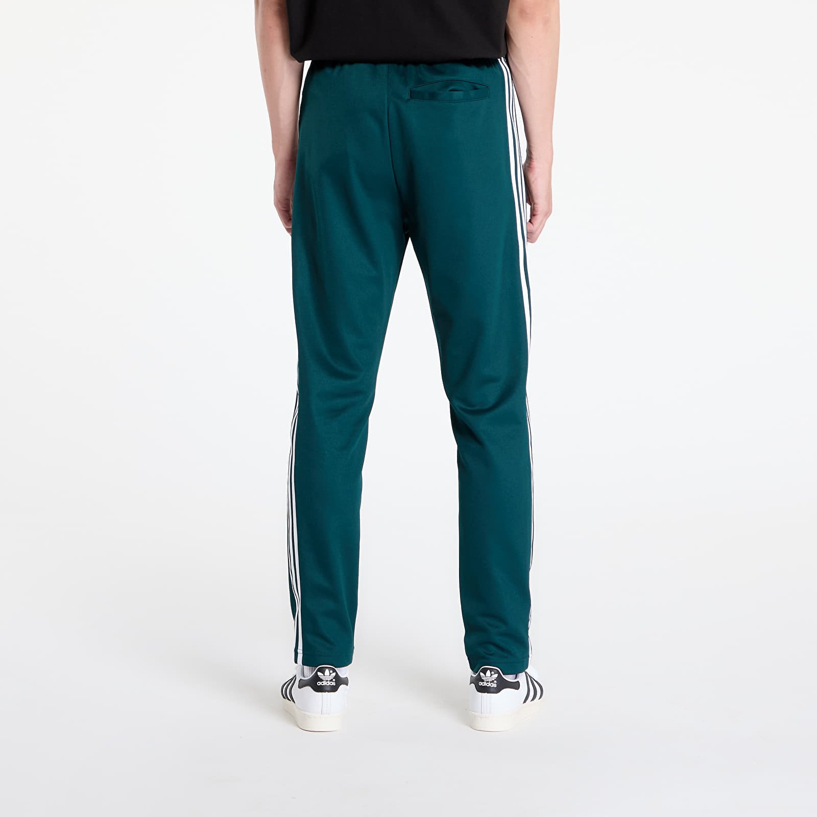 Meeste püksid adidas Adicolor Classics Beckenbauer Track Pants Aurora Ivy/ White