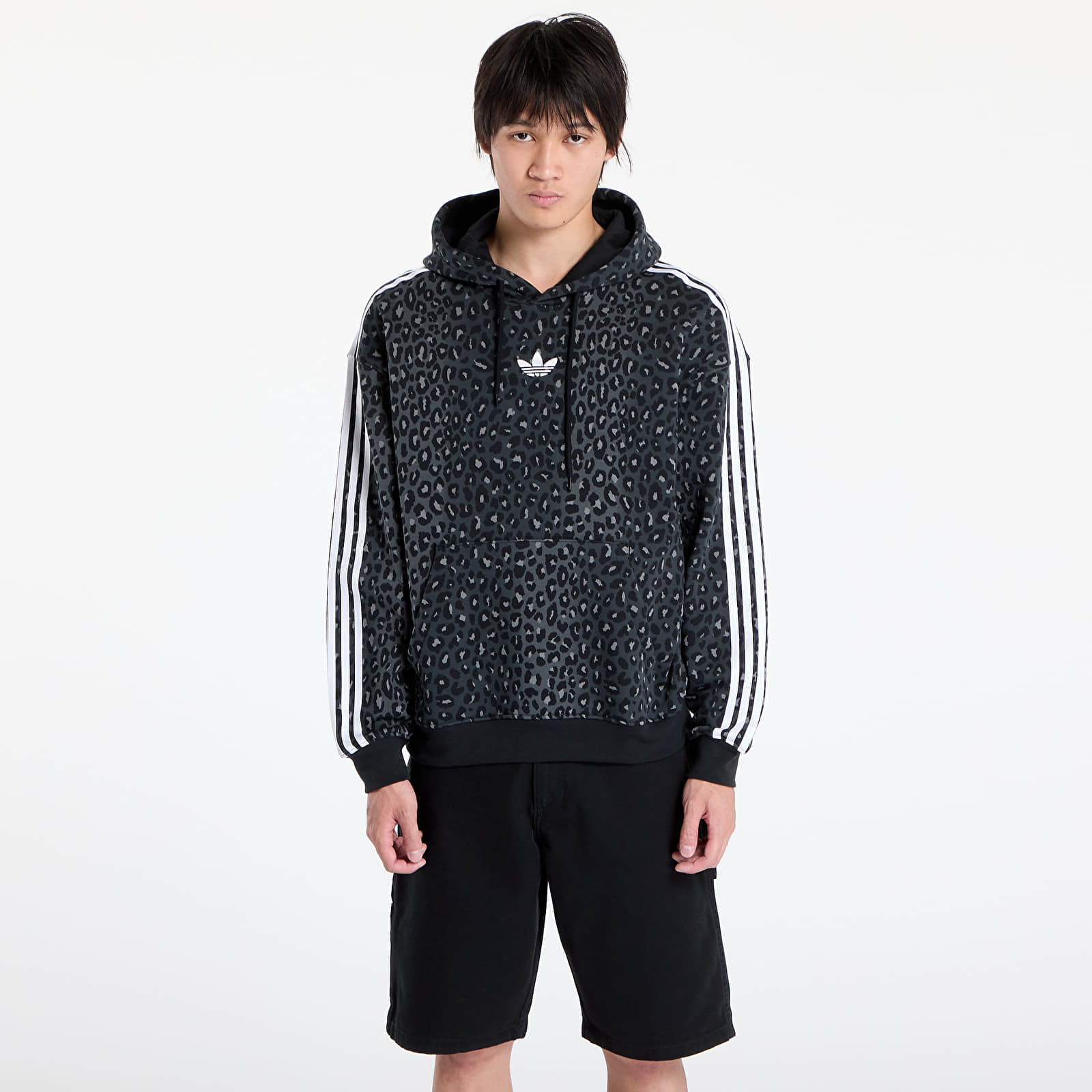 Φούτερ adidas Graphic All Over Print Leo Hoodie Black XXL