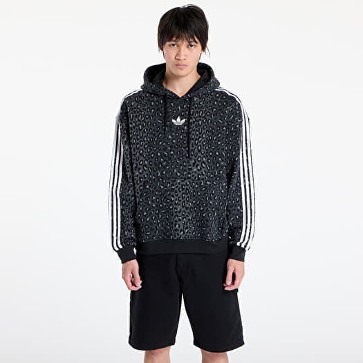 Bluza adidas Graphic All Over Print Leo Hoodie Black