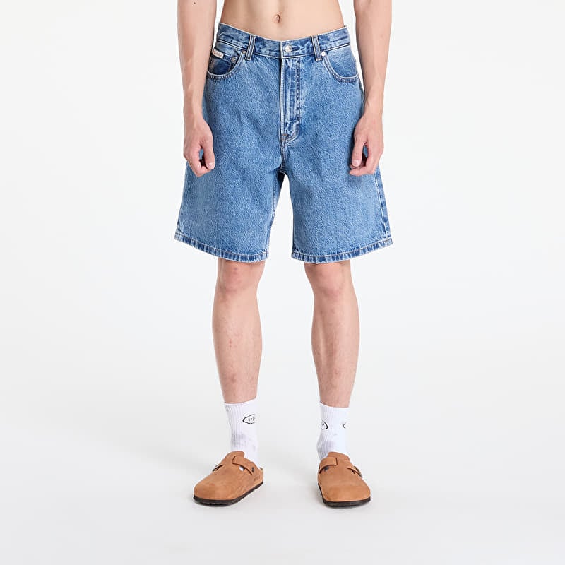 Short Calvin Klein Jeans 90S Mid Blue Stone Shorts Blue