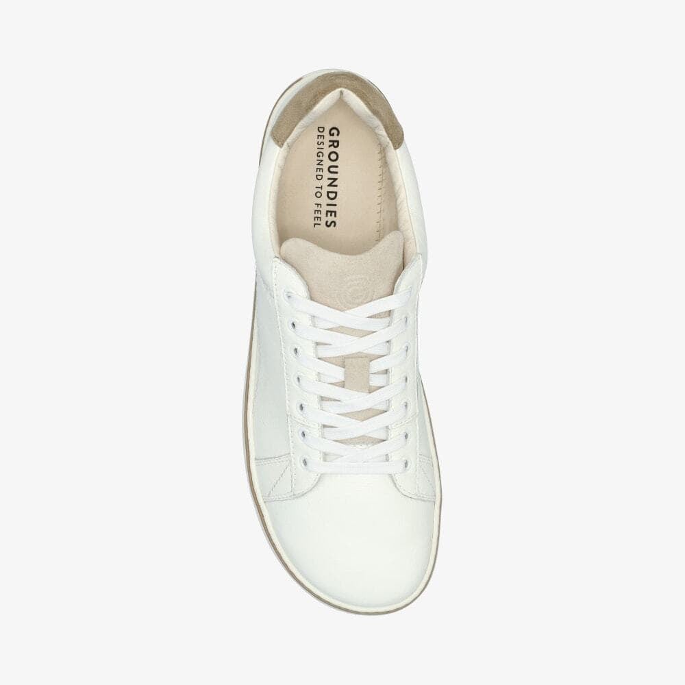 Naiste tossud ja kingad Groundies Galaxy Women White/ Beige
