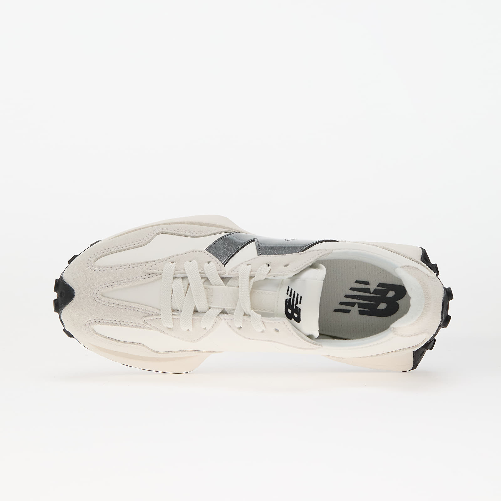 Naiste tossud New Balance 327 White/ Dark Grey