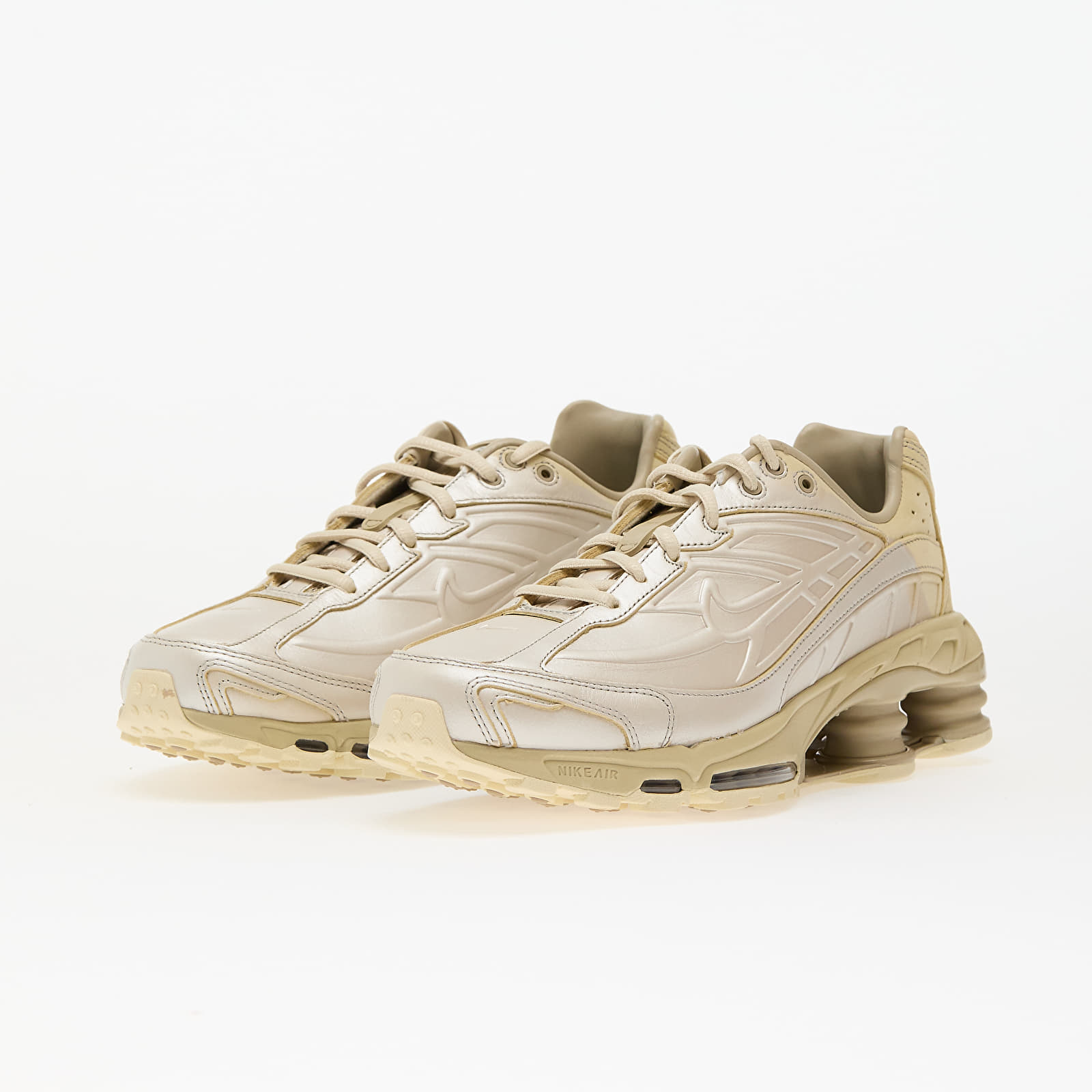 Turnschuhe und Schuhe für Männer Nike Shox Ride 2 Prm Mtlc Silver/ Lt Khaki-Desert Khaki-Khaki