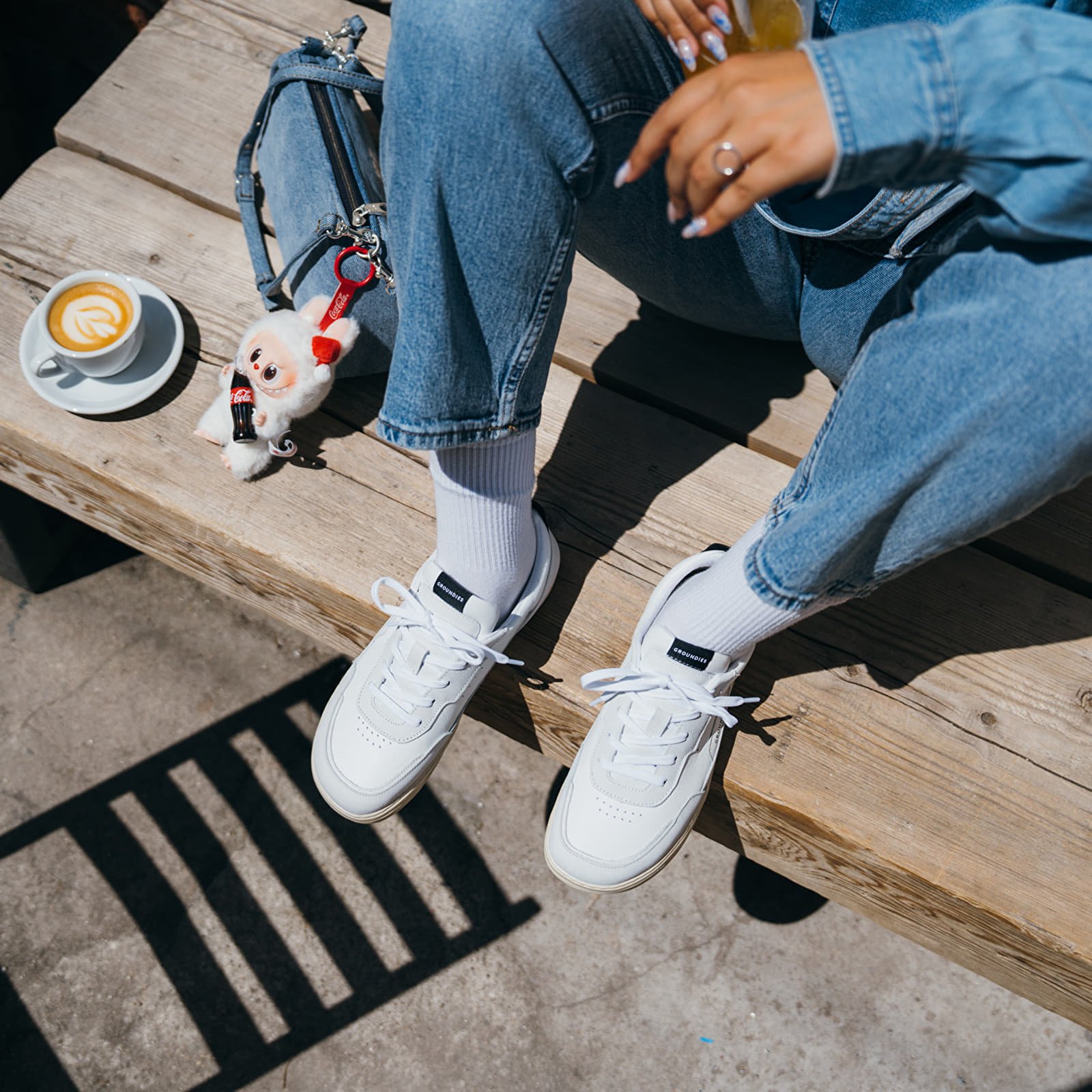 Men's sneakers and shoes Groundies Zürich Men White/ Black