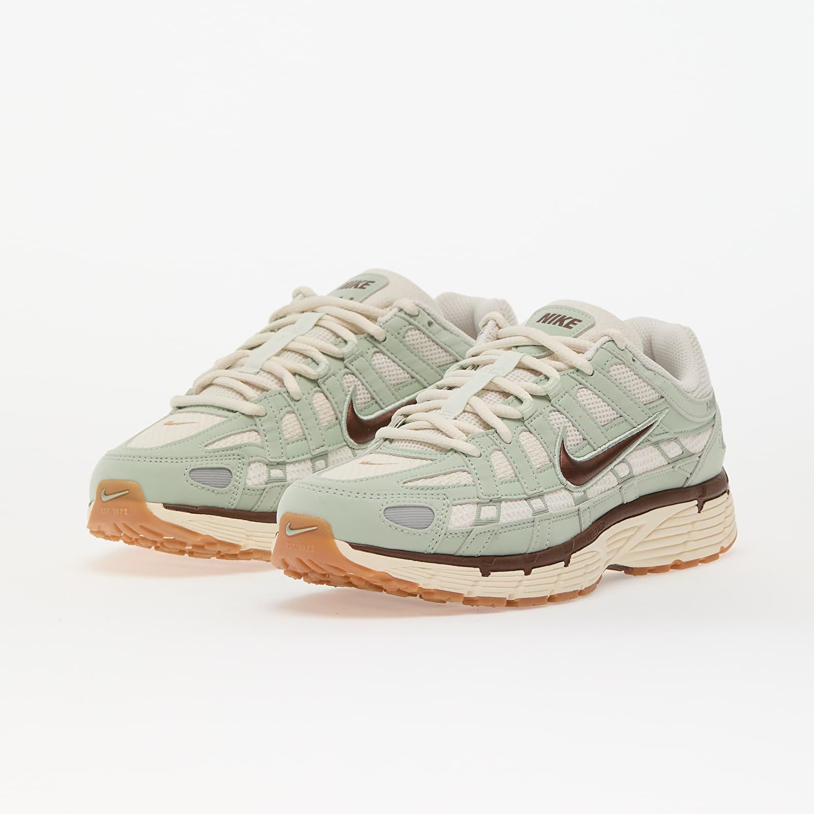 Men's sneakers and shoes Nike P-6000 Se Seafoam/ Fauna Brown-Phantom-Pale Ivory-Mtlc Platinum-Gum Lt Brown