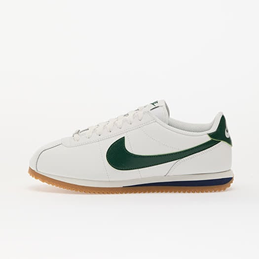 Nike Cortez Summit White/ Fir-Midnight Navy-Mtlc Silver-Gum Lt Brown