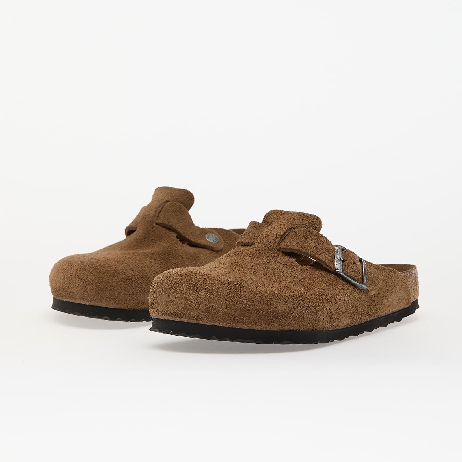Meeste tossud ja kingad Birkenstock Boston SFB LEVE Dark Tea Tonal FB