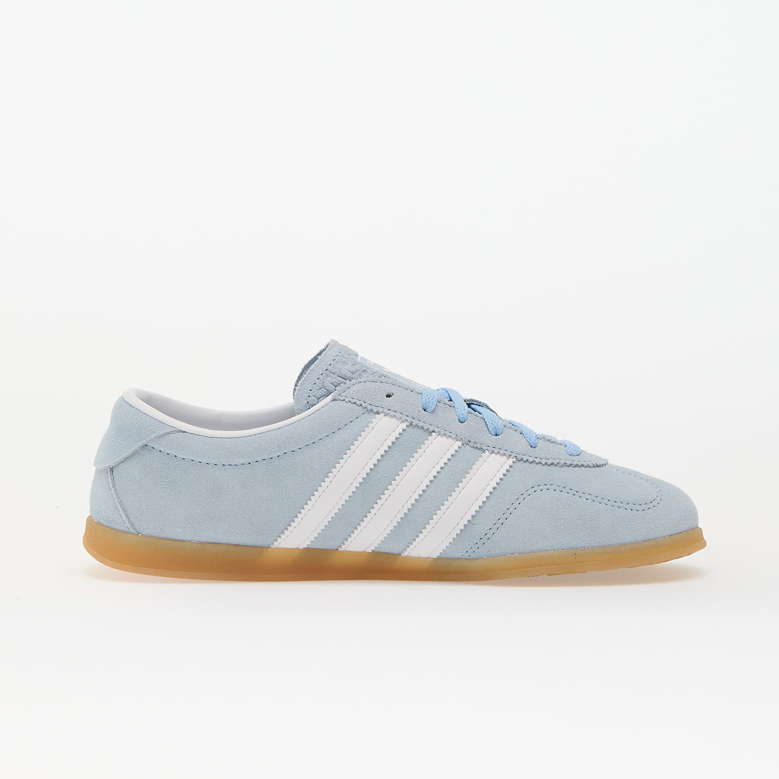 Moteriški sportiniai bateliai ir avalynė adidas Gazelle Lo Pro W Clear Sky/ Ftw White/ Gum