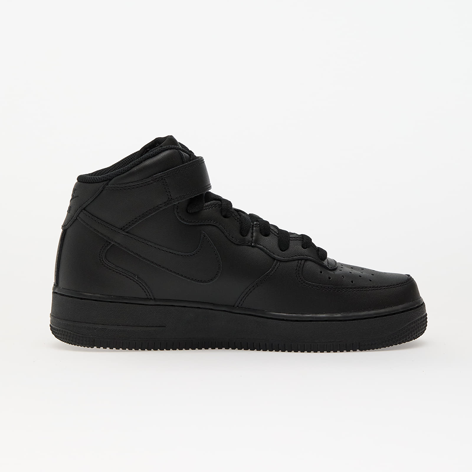 Meeste tossud ja kingad Nike Air Force 1 Mid '07 Black/ Black