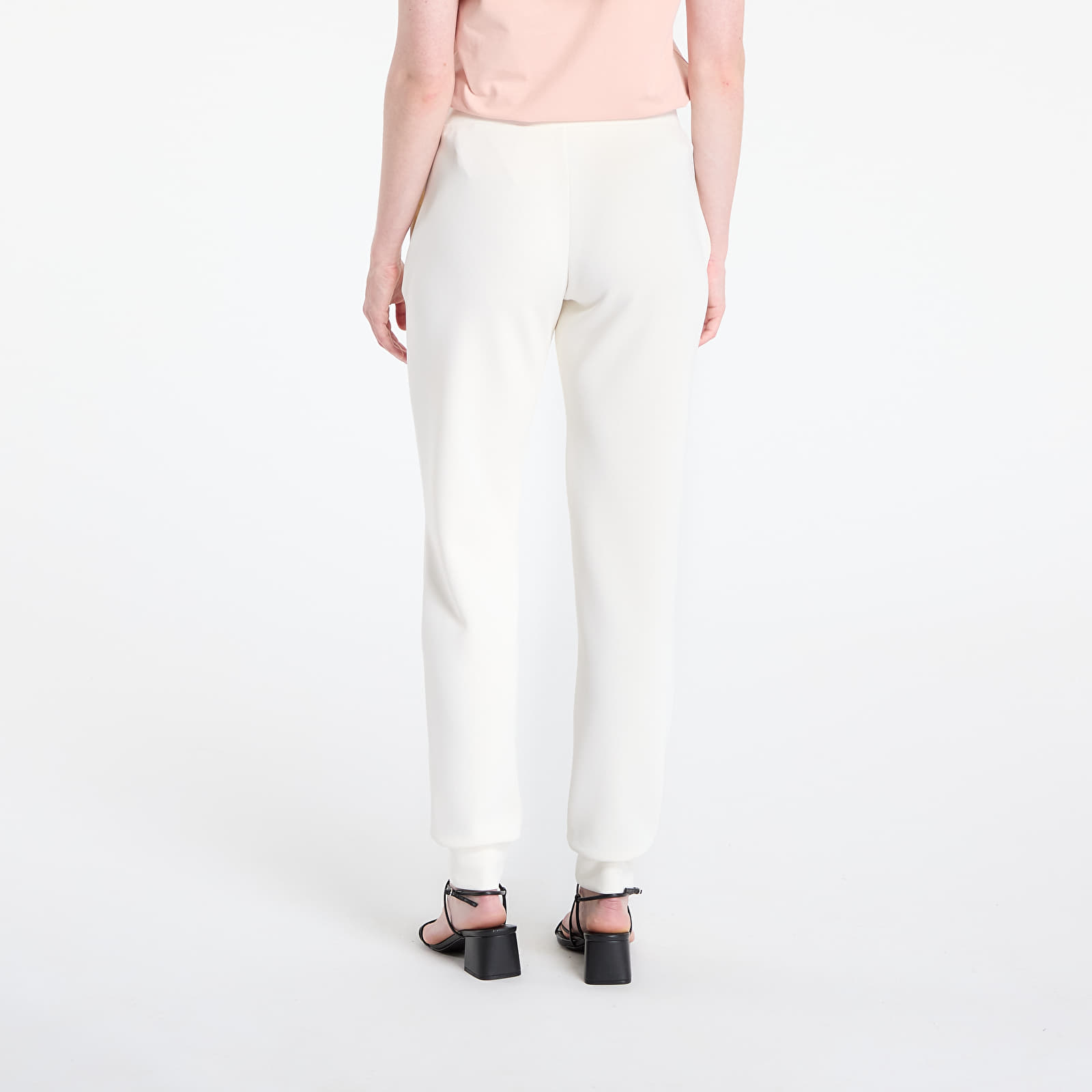 Hlače GUESS Olympe Long Pants Cream