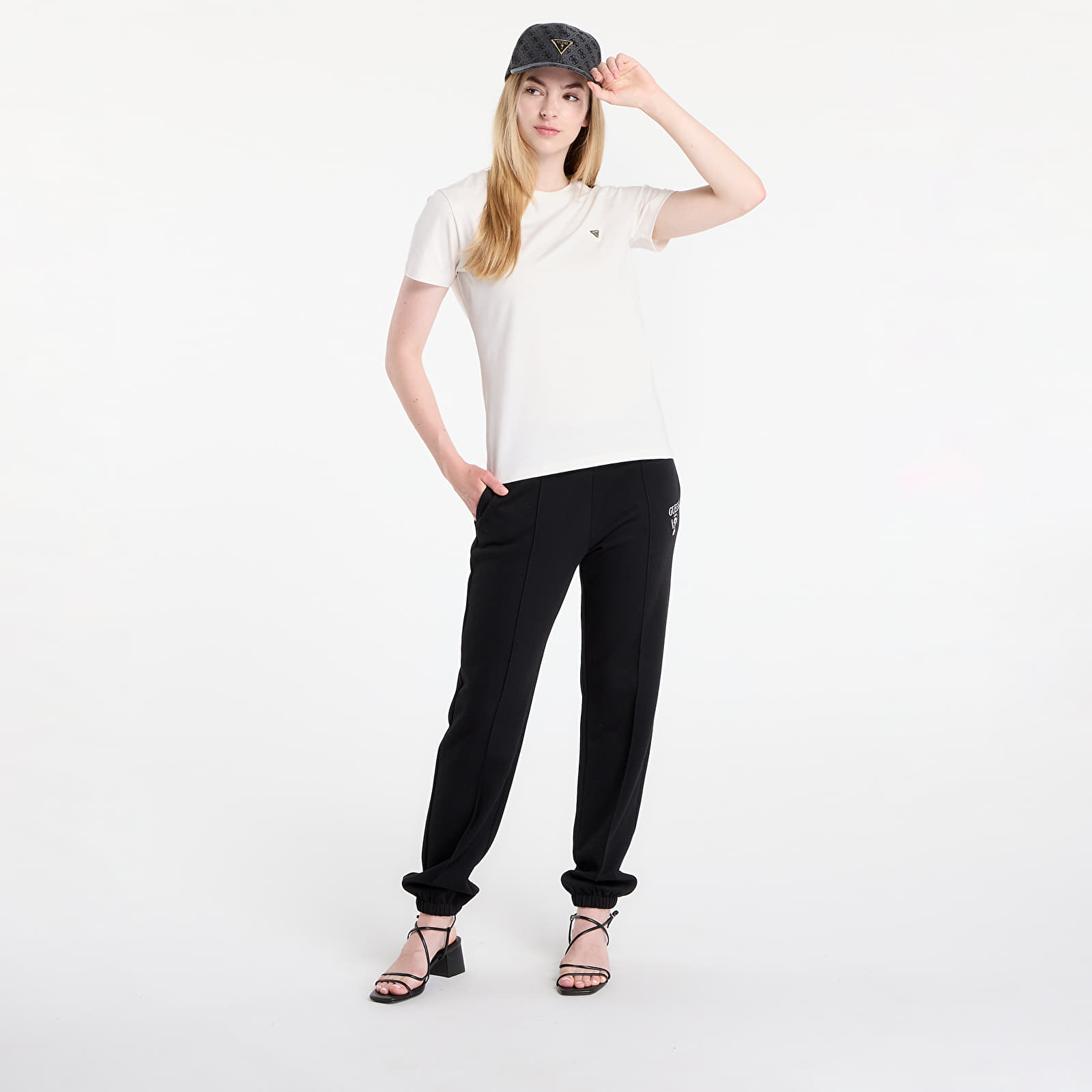 T-särgid GUESS Colette T-Shirt Beige