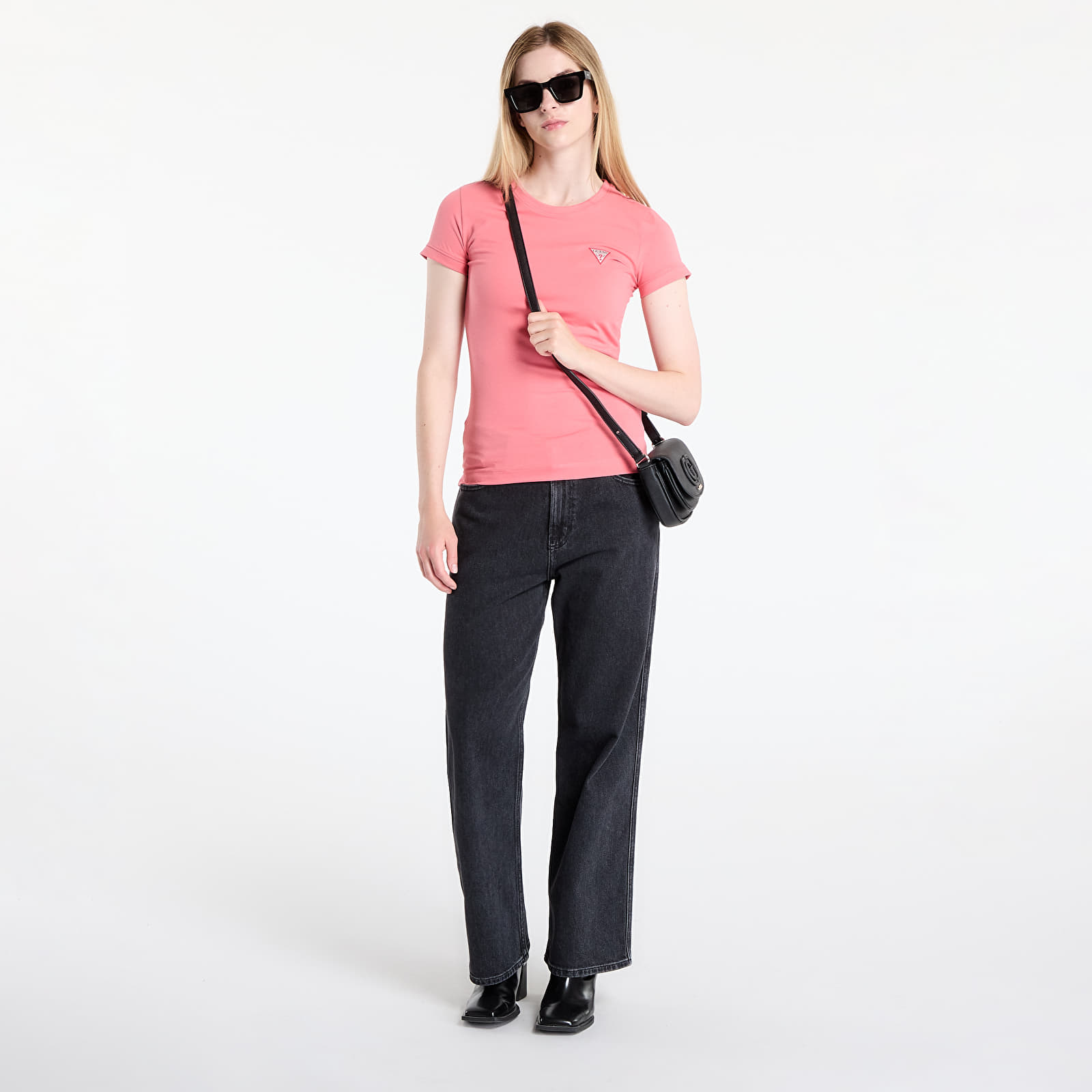 T-särgid GUESS Ss Cn Mini Triangle Tee Pink