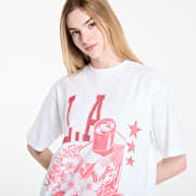 GUESS Cc Ss Monochrome Graphic Tee White