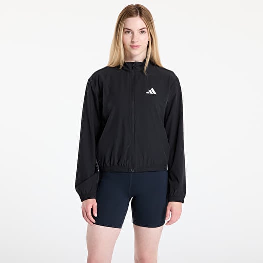 Jakk adidas We 3S Woven Jacket Black/ White