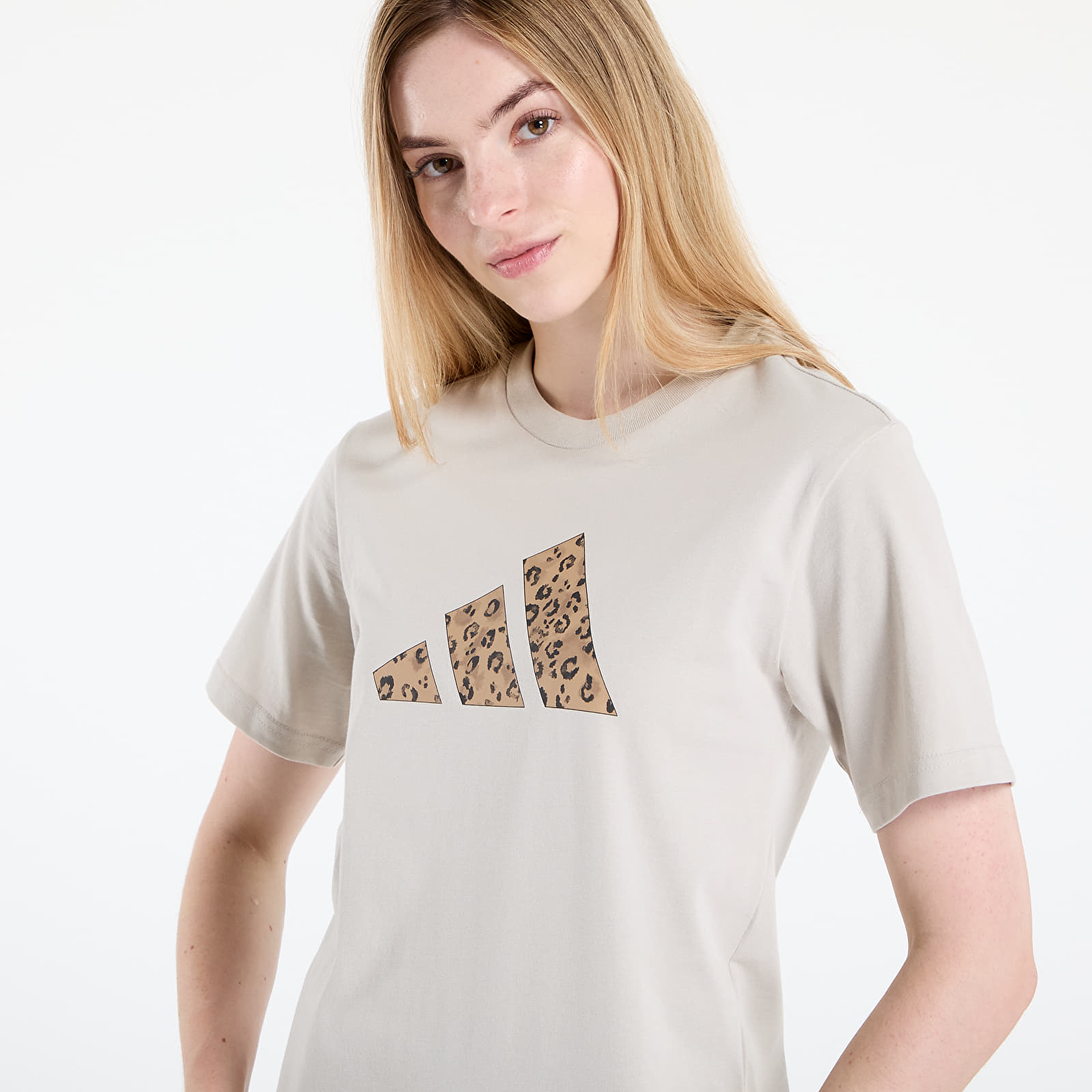 majice kratkih rukava adidas W Animal T Wonder Aluminium