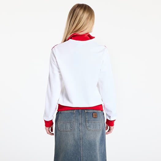 adidas BECKENBAUER 復刻　ベタースカーレット　XS-M Women's Sweatshirts adidas Beckenbauer Track Top White