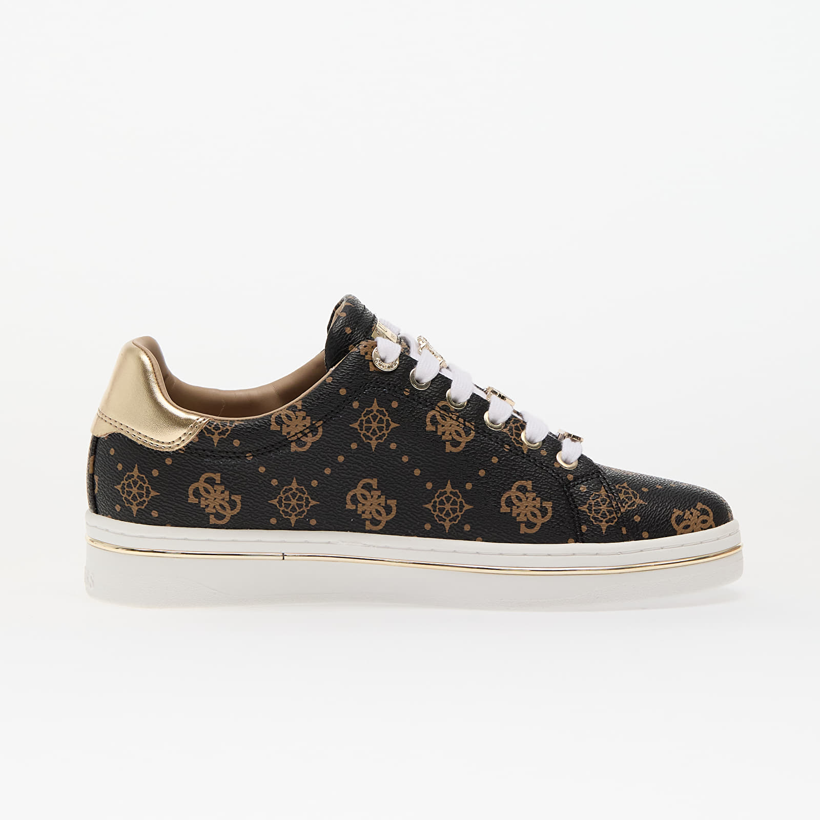 Ženske tenisice GUESS Stasey3 Black/ Brown