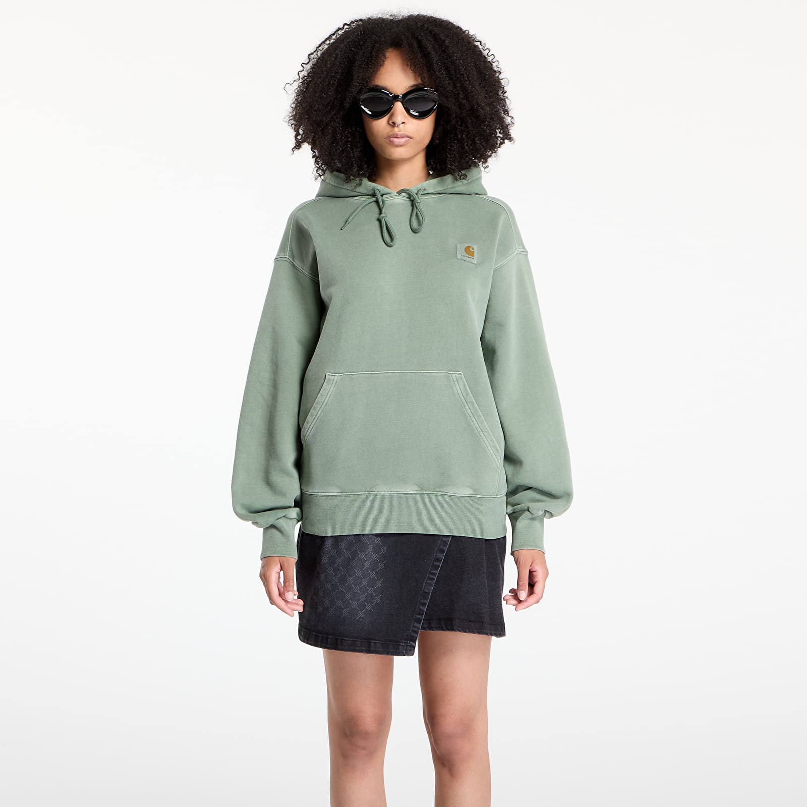 Muške majice Carhartt WIP Hooded Nelson Sweatshirt UNISEX Park