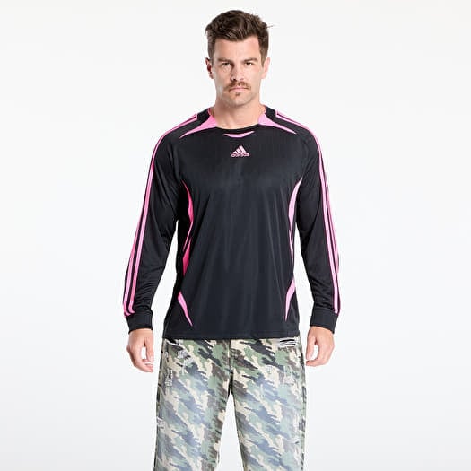 Dres adidas Teamgeist Longlseeve Jersey Black/ Lucid Pink