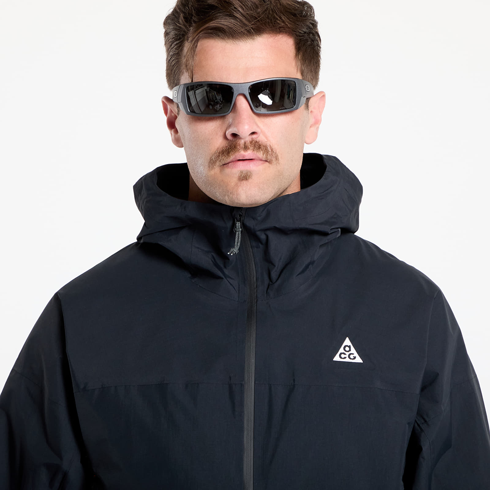 Muške jakne Nike ACG "Morpho" Men's Storm-FIT ADV Rain Jacket Black/ Black/ Summit White