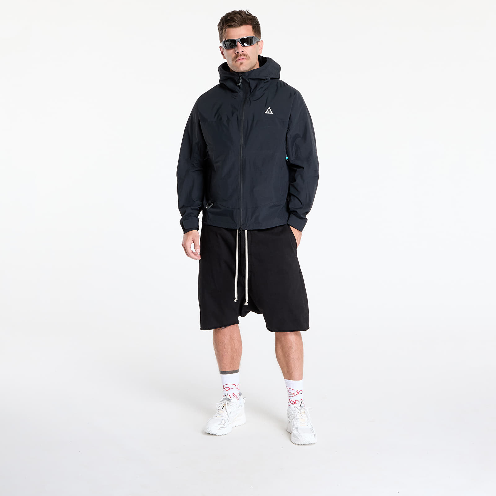Muške jakne Nike ACG "Morpho" Men's Storm-FIT ADV Rain Jacket Black/ Black/ Summit White
