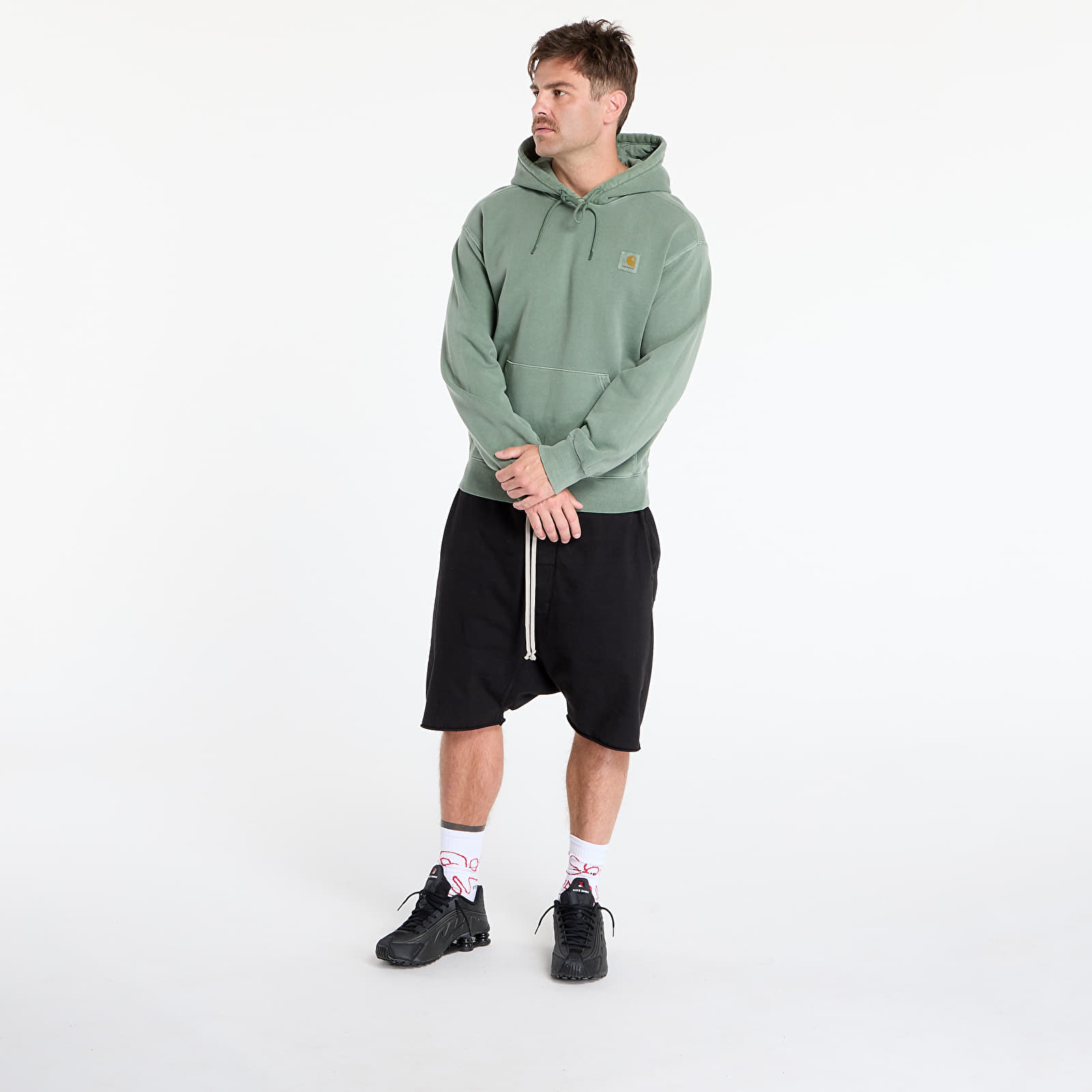Muške majice Carhartt WIP Hooded Nelson Sweatshirt UNISEX Park