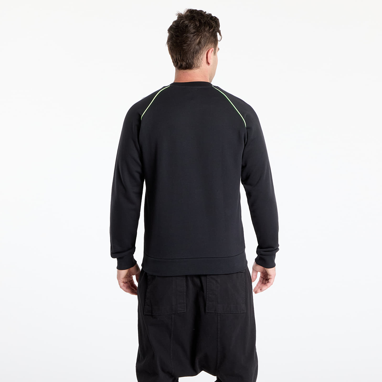 Muške majice adidas Piping Crewneck Black/ White