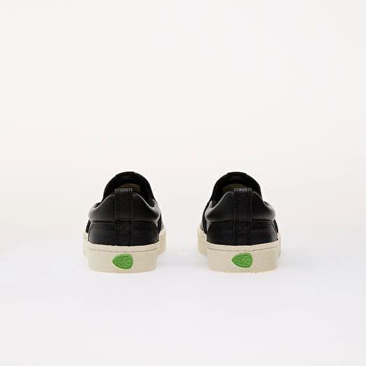 Cariuma Black Slip-On Sneaker with Black Accents Cariuma Slip On Pro Skate Shoes Black Suade Canvas Size  main image 2