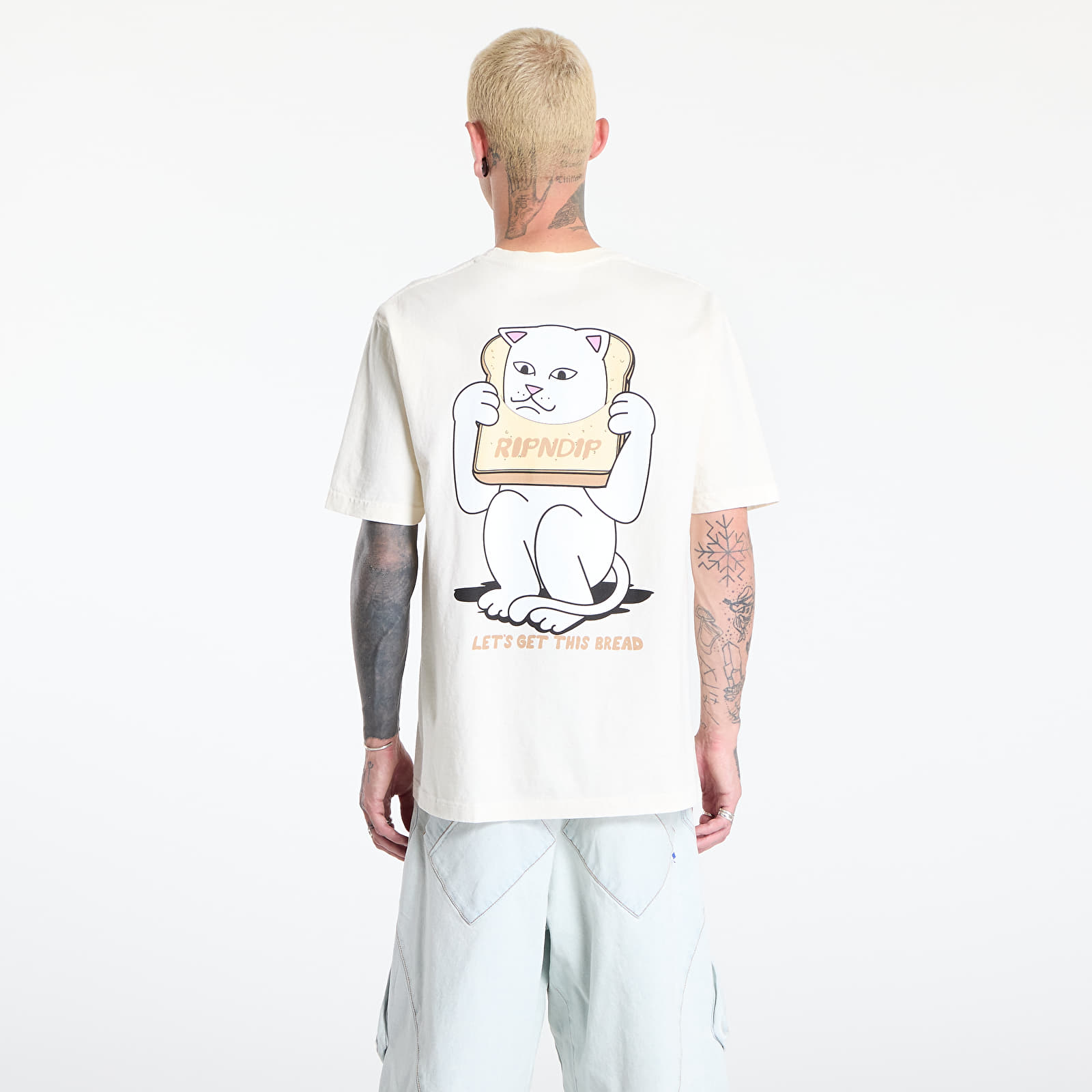 Muške majice RIPNDIP Wonder Nerm Tee Bone