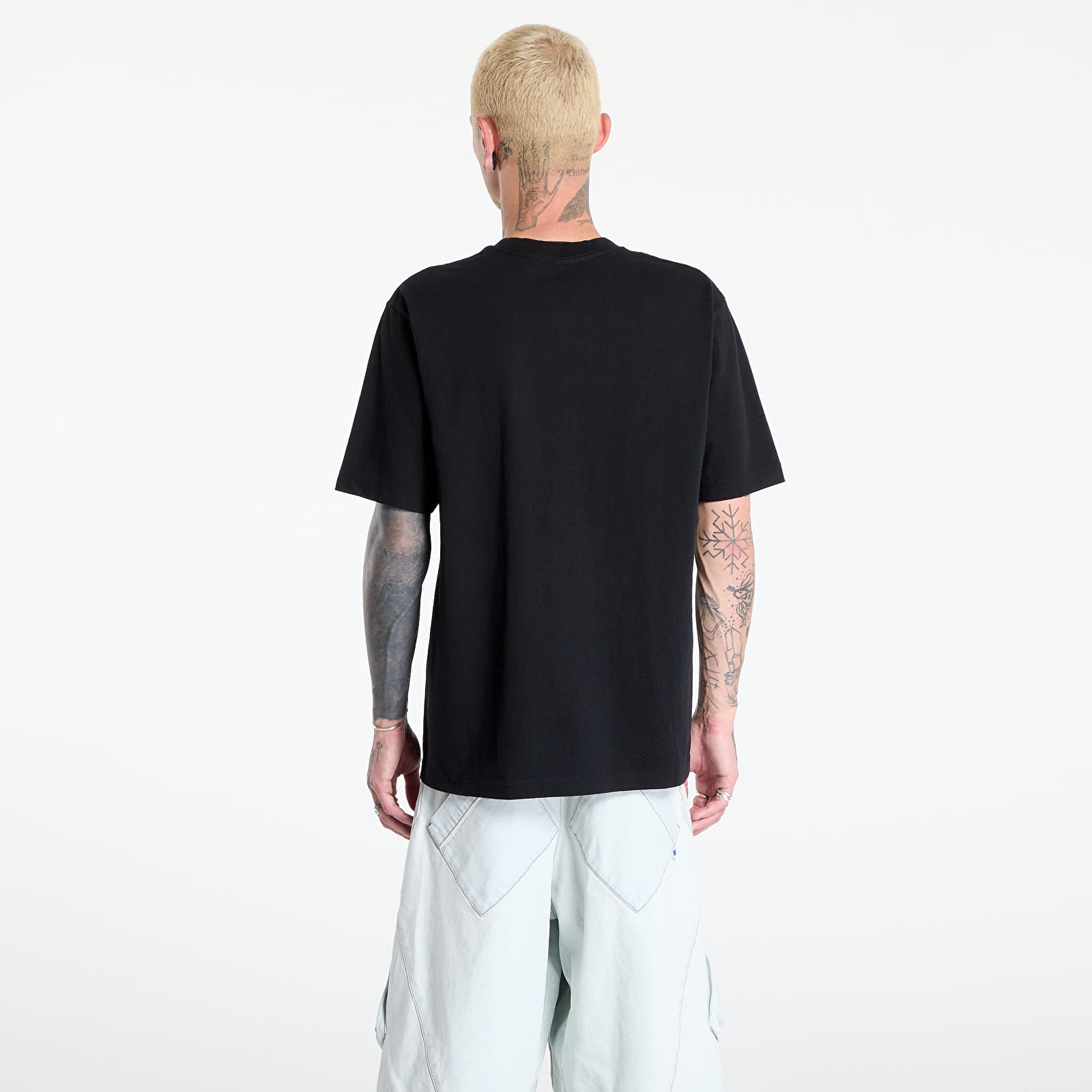 Muške majice RIPNDIP Middle Finger Cat Pocket Tee Black