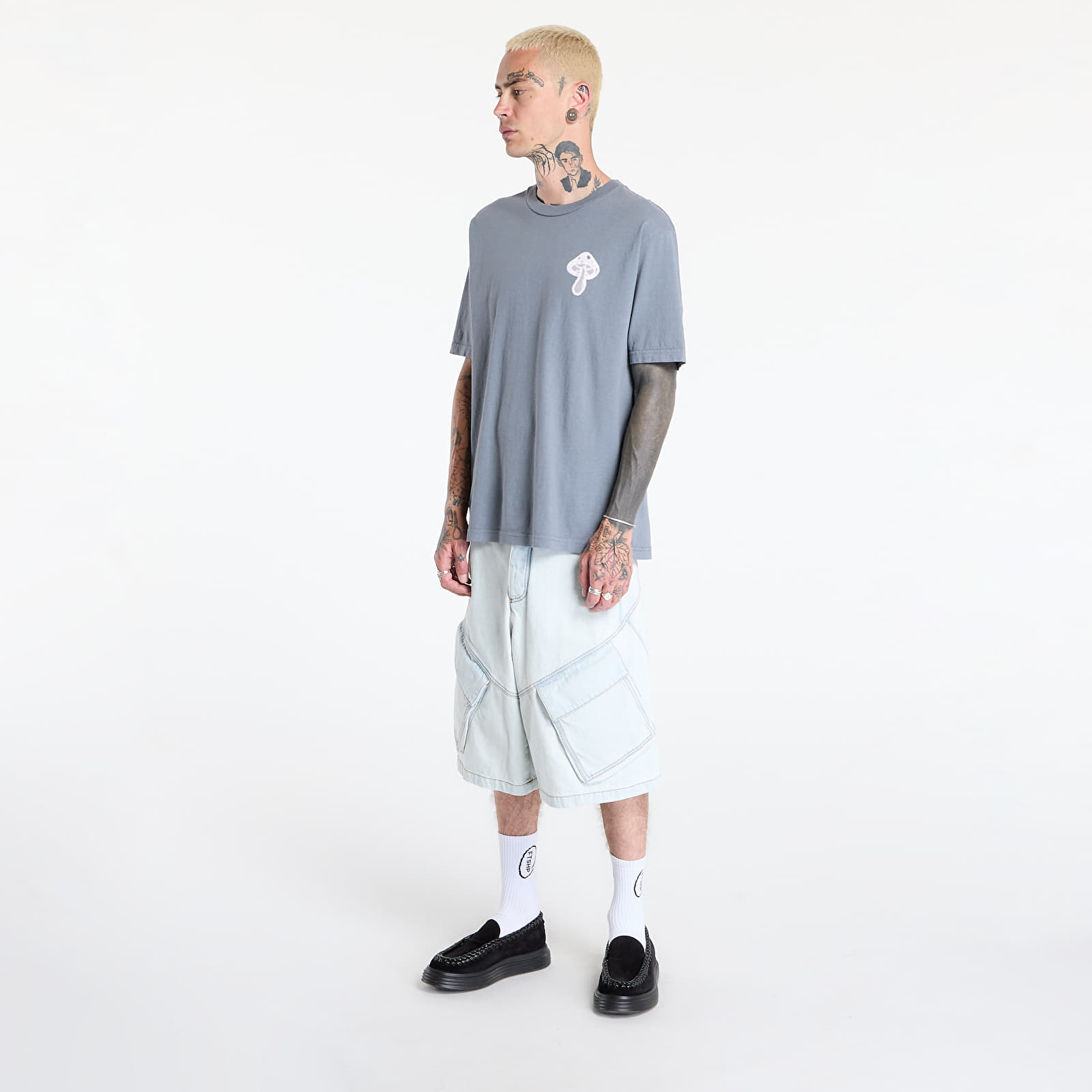 Muške majice RIPNDIP Ctrl Tee Black Wash