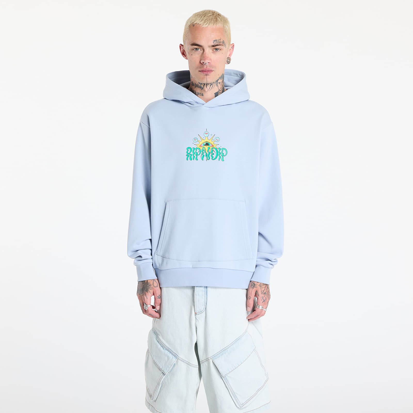 Sweatshirt RIPNDIP Mind Games Hoodie Powder Blue XXL
