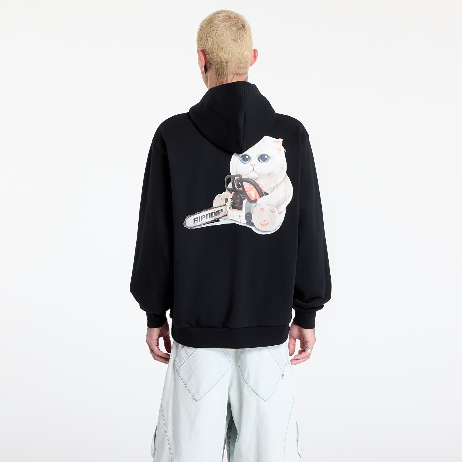 Muške majice RIPNDIP Find Out Hoodie Black