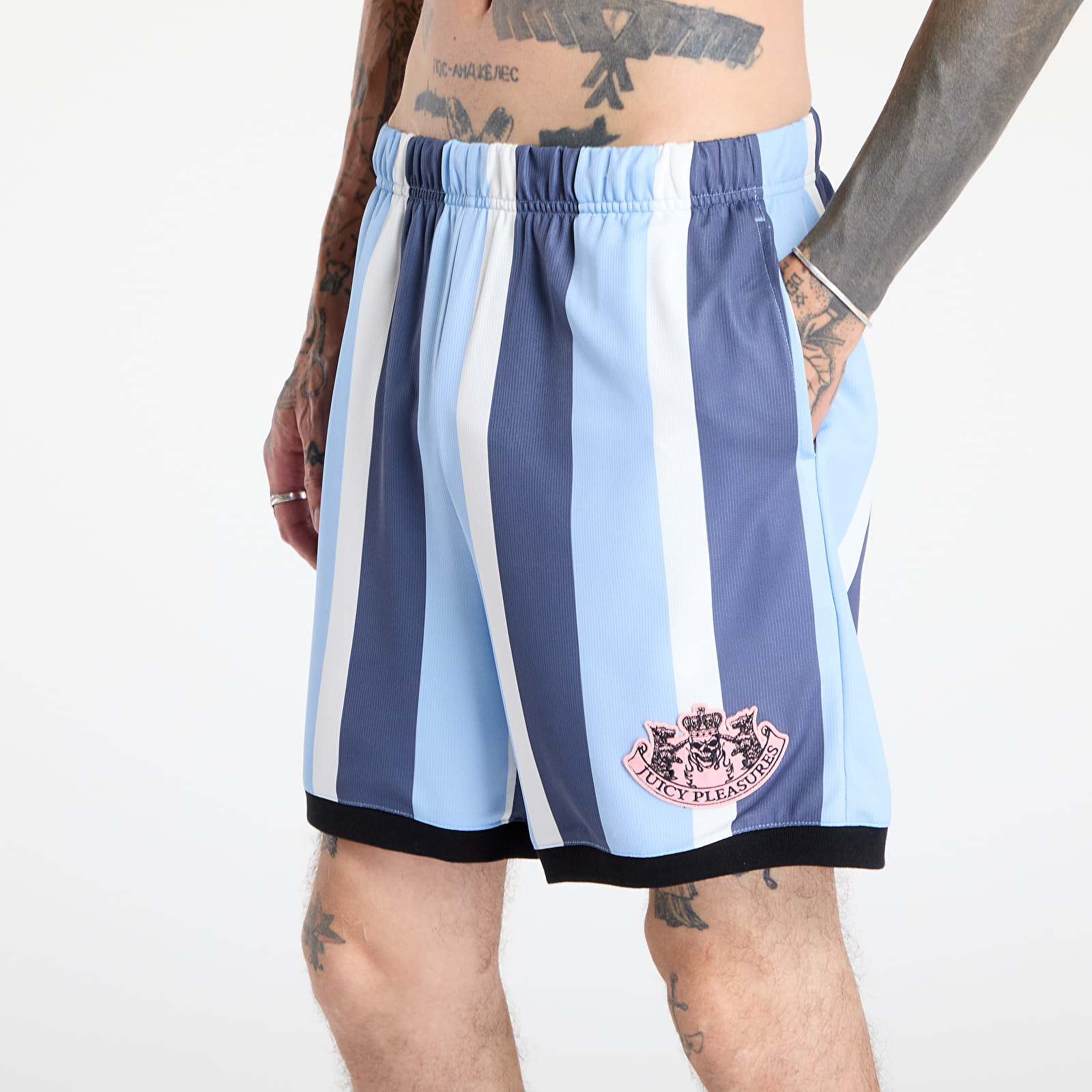 Men's shorts PLEASURES Jpfc Sport Shorts Blue