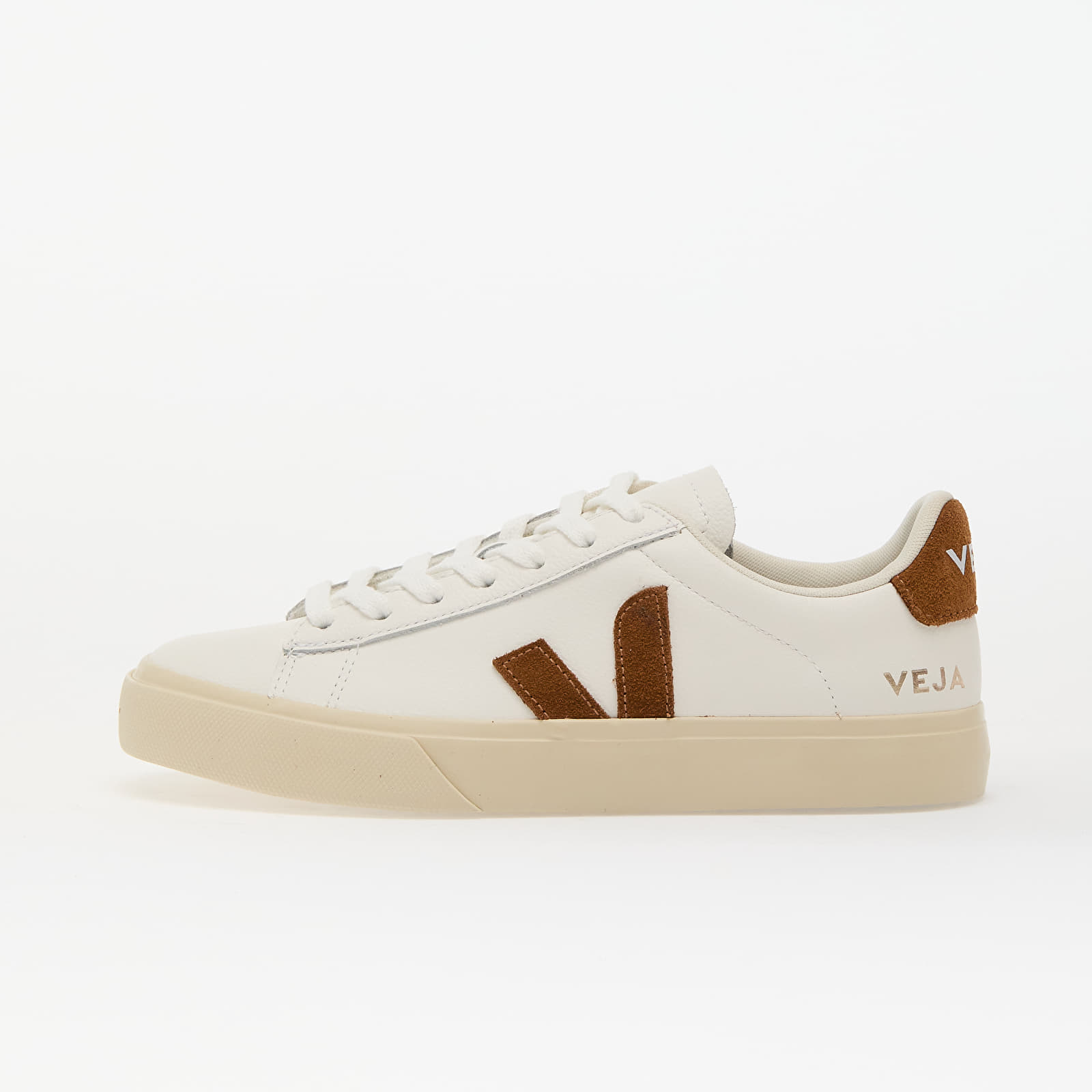 Sneakers und Schuhe für Frauen Veja W Campo Leather White_Cognac