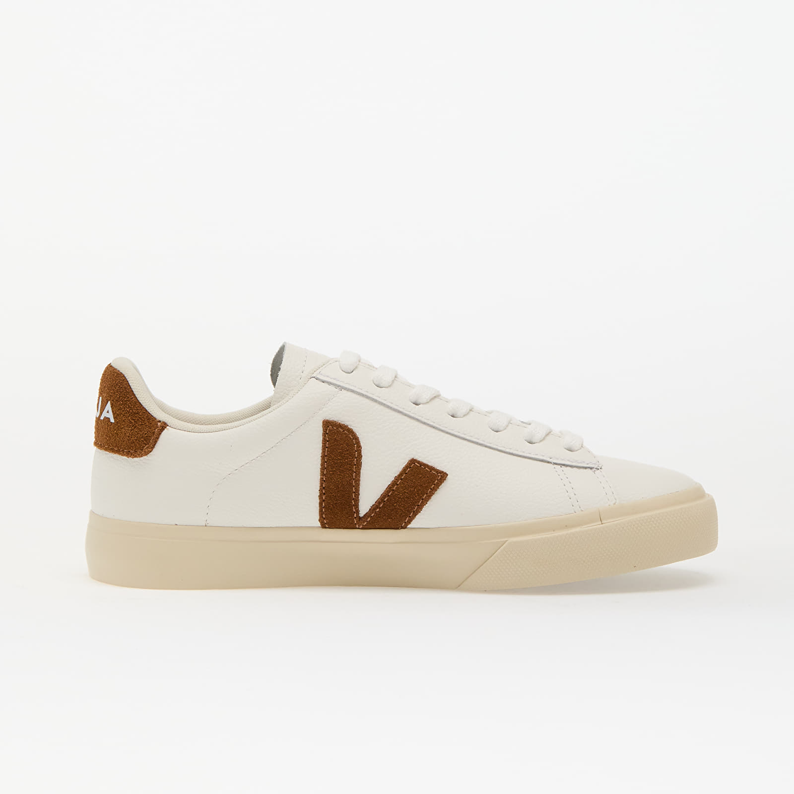 Sneakers und Schuhe für Frauen Veja W Campo Leather White_Cognac