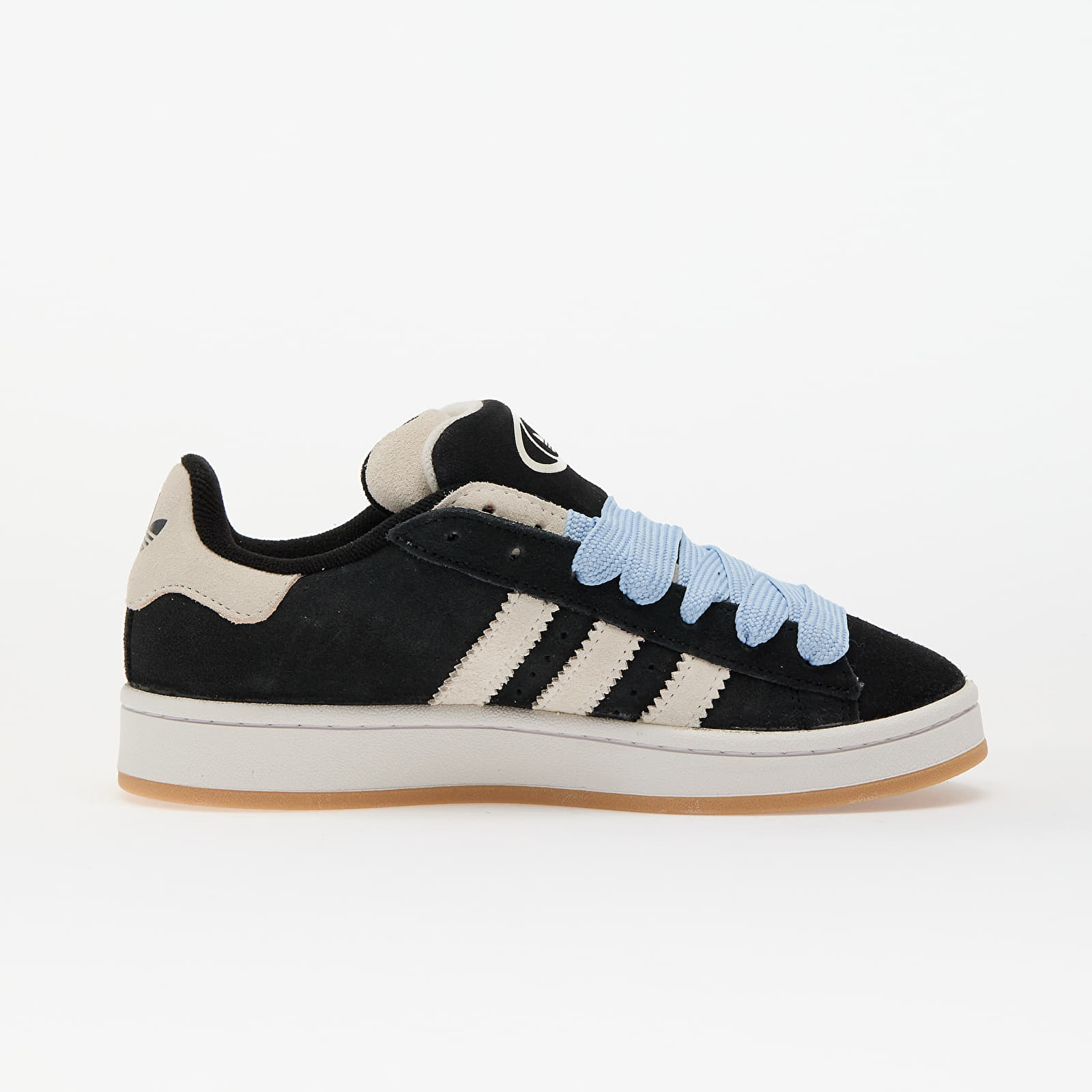 Women's sneakers and shoes adidas Campus 00s Double W Core Black/ Off White/ Gum