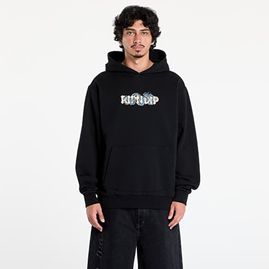 Majica RIPNDIP Shen Nerm Hoodie Black Vintage Wash