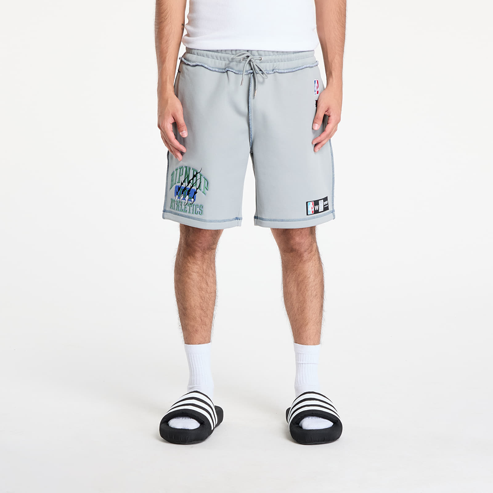 RIPNDIP Athletics Cottom Mesh Sweatshorts Ash Heather M