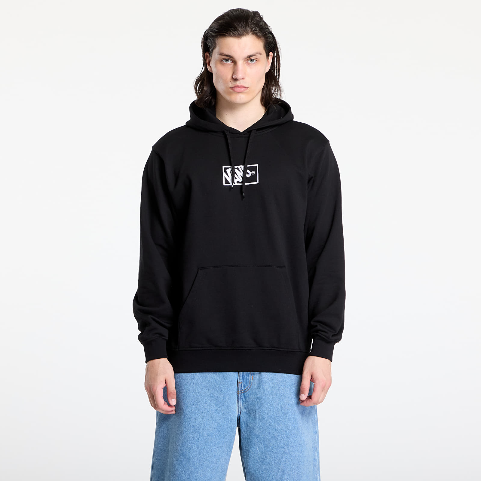 Sweatshirts Vans Blocked Box Pullover Hoodie Black