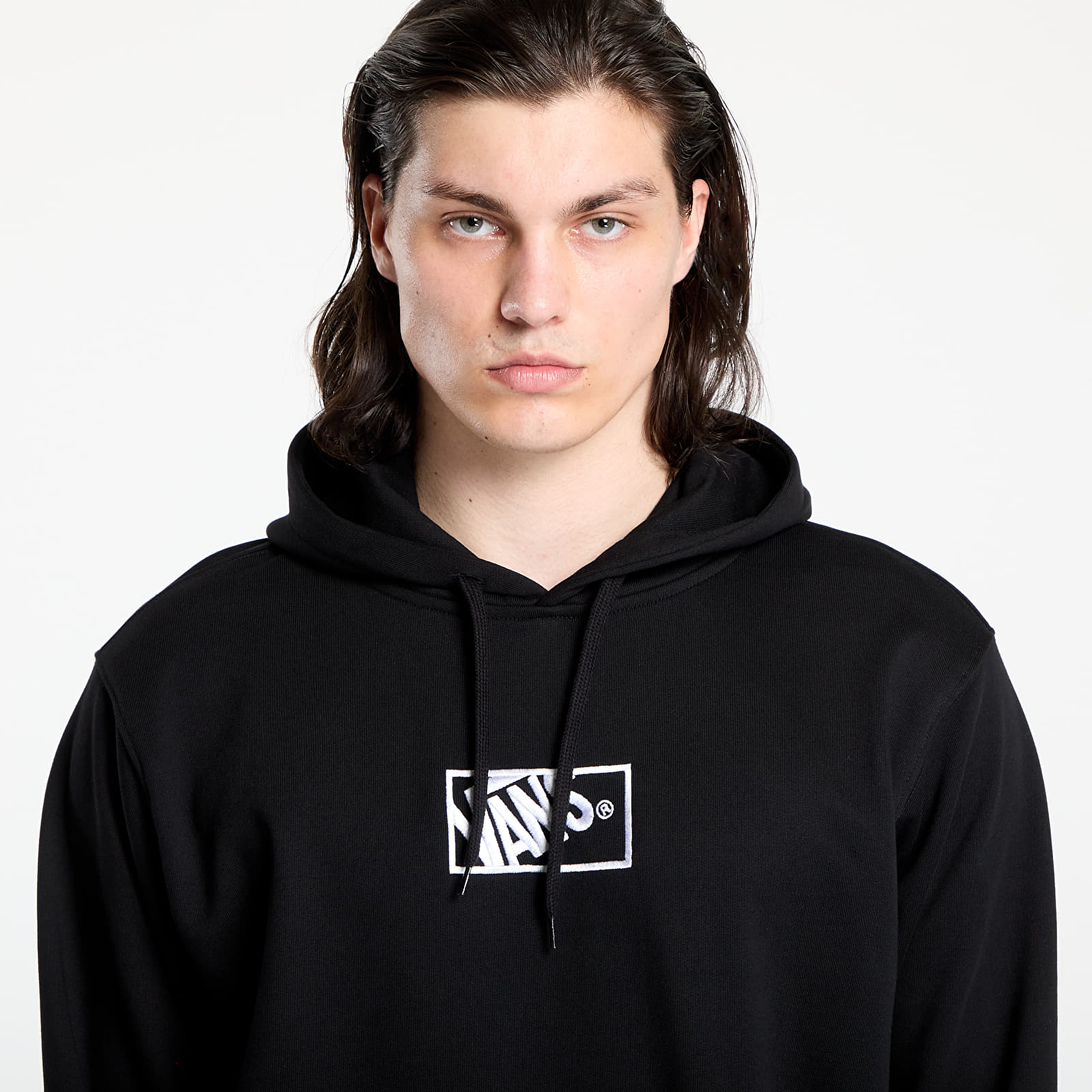 Sweatshirts Vans Blocked Box Pullover Hoodie Black