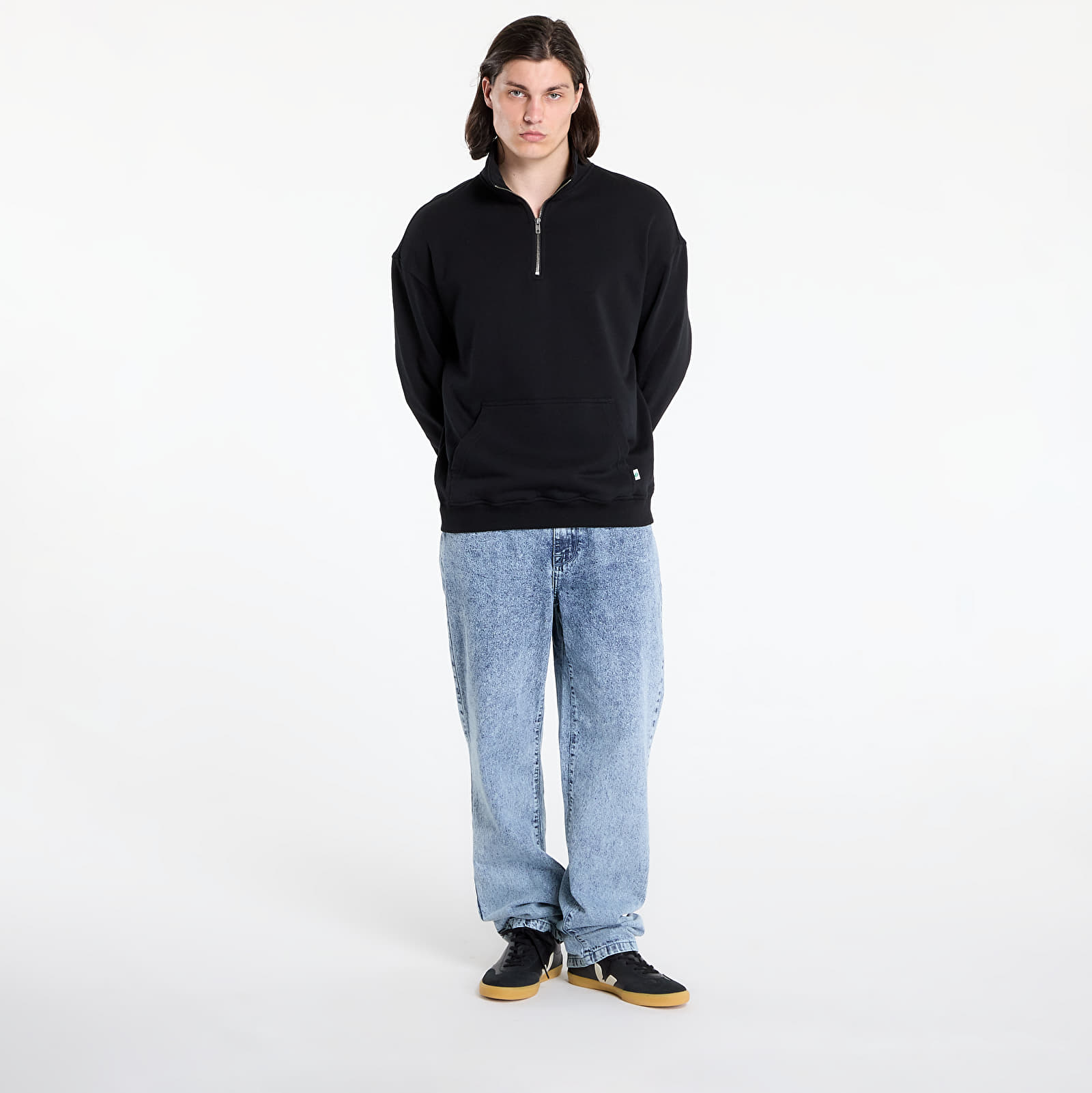 Суичърти Urban Classics Organic Basic Troyer Black